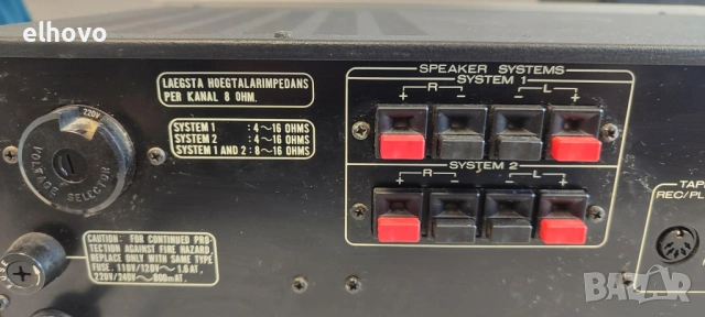 Стерео усилвател Marantz 1072#1, снимка 3 - Ресийвъри, усилватели, смесителни пултове - 53779704