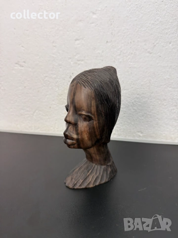 Винтидж африкански бюст / скулптура. №8045