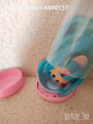 Кученце играчка с дълга коса, снимка 3 - Кукли - 53847815