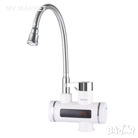 Водонагревател , LED, гъвкав струйник, за стена или плот., снимка 3 - Бойлери - 53837023