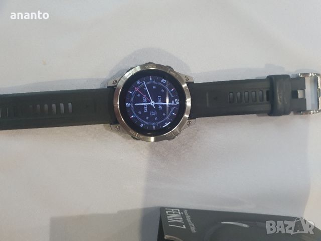 Garmin FENIX 7 silver/grafite- мултиспорт смарт часовник, снимка 12 - Други - 45326217
