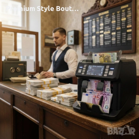 Многовалутна машина за броене на банкноти с детекция за фалшиви банкноти, снимка 6 - Други машини и части - 53613703