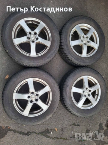 Алуминиеви джанти Dezent 16” 5x100, снимка 2 - Гуми и джанти - 53159413