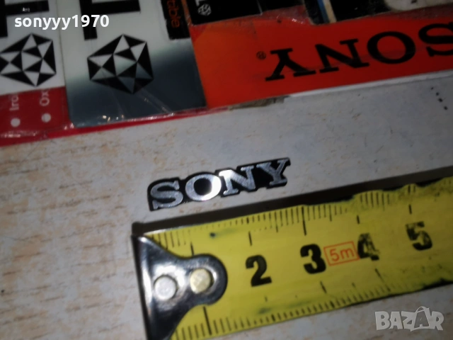 sony-алуминиева емблема за аудио 1003261357, снимка 9 - Други - 53781197