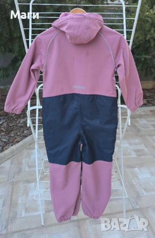 Детски софтшел гащеризон Name It 6години, снимка 5 - Детски панталони и дънки - 53714244