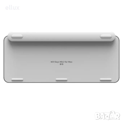Безжична клавиатура Logitech MX Keys Mini For MAC 920-010526, Bluetooth, US, PALE GREY, снимка 3 - Клавиатури и мишки - 45651430