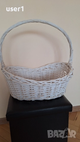 Плетени кошници, идеални за подарък или украса, снимка 2 - Други - 51957826