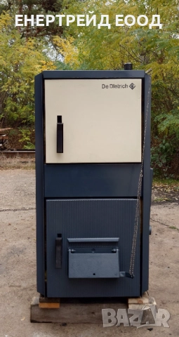 Чугунен котел на твърдо гориво Де Дитрих/De Dietrich 50 kW , снимка 2 - Отоплителни печки - 52153129