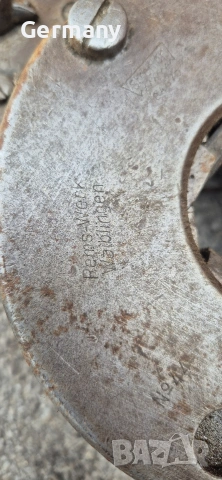 стара немска ръчна винторезка REMS, снимка 9 - Менгемета - 54220846