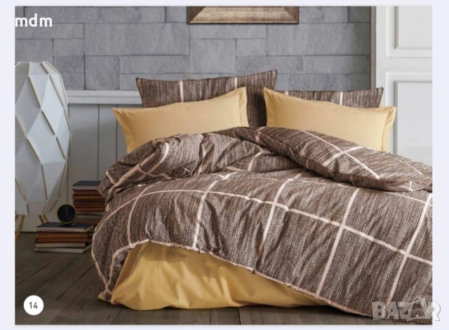 Марка VALDİVİA луксозен двоен ранфорс спален комплект 100% памук- 49 лв, снимка 7 - Спално бельо - 44016481