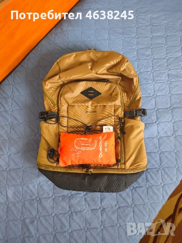 раница + дъждобран 