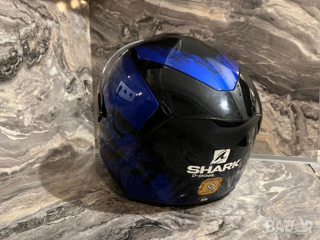 🏁 Shark D-skwal Hiwo Pinlock S каска за мотор, снимка 2 - Други спортове - 53571504