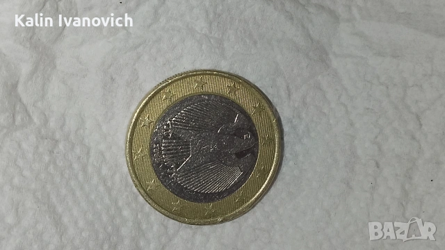 1евро с буквата F И грешка при печатането и 50 евро цента , снимка 5 - Нумизматика и бонистика - 53893817