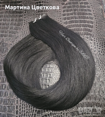 100% Естествена славянска коса , снимка 4 - Аксесоари за коса - 52627425