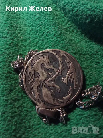 TOKASH БУТИКОВ СРЕБЪРЕН ПЕНДАНТ СРЕБРО 925 ТОКАШ със СРЕБЪРНА ВЕРИЖКА TALAY СРЕБРО 975 ПРОБА 49721, снимка 12 - Колиета, медальони, синджири - 49275042