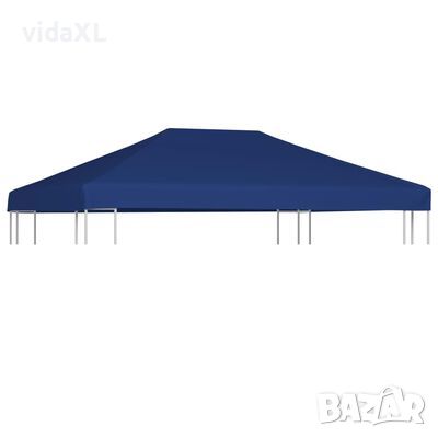 vidaXL Покрив за шатра, 310 г/м², 4x3 м, син(SKU:44788