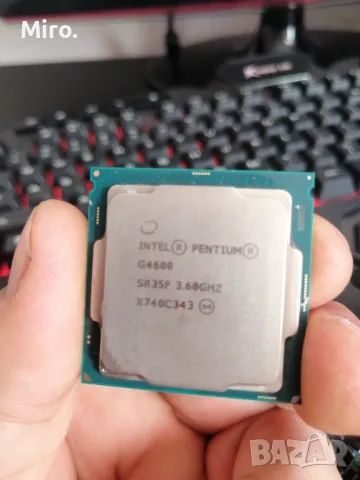 процесор - Intel pentium G4600 , снимка 1 - Процесори - 47472688