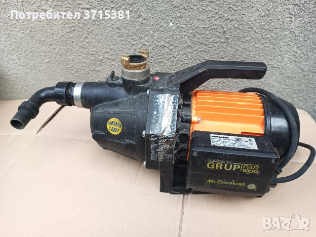 Хидрофорна помпа GRUP PAR 1000, снимка 6 - Водни помпи - 52109732