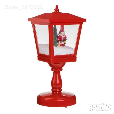 Коледен фенер "Снежна вихрушка", снимка 2 - Декорация за дома - 52720368