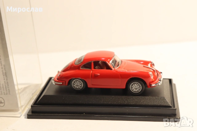 SCHUCO 1/72 PORSCHE 356 МОДЕЛ КОЛИЧКА, снимка 6 - Колекции - 53458132