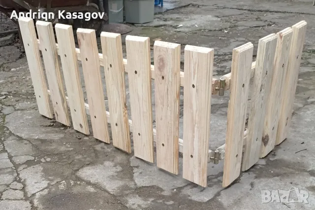 продавам дървени огради , снимка 6 - Градински мебели, декорация  - 48853581