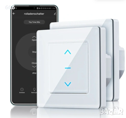 WiFi сензорен интелигентен превключвател за завеси