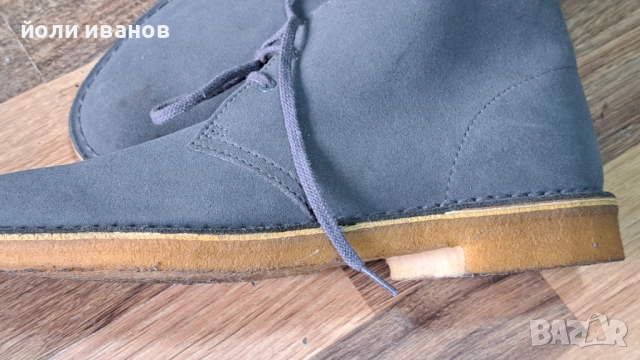 Кларкове с подметка суров каучук,почти нови 42 номер, снимка 4 - Маратонки - 51942552