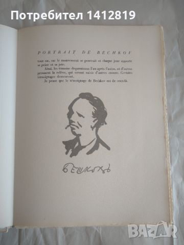 PORTRAIT de ILYA BECHKOV / Богомил Райнов / Илия Бешков, снимка 10 - Картини - 46499850