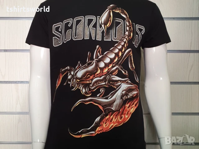 Нова детска тениска на музикалната група SCORPIONS, снимка 5 - Детски тениски и потници - 51016392
