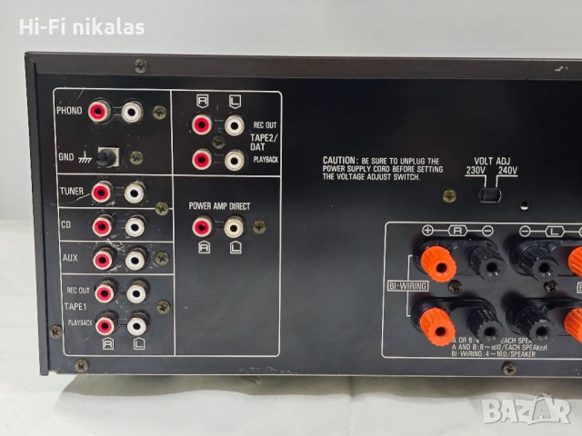 стерео усилвател Hi-Fi TECHNICS SU-VX700, снимка 7 - Ресийвъри, усилватели, смесителни пултове - 51249362