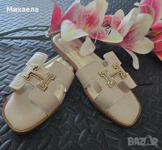 Дамски чехли Hermes - различни цветове - 55 лв., снимка 1