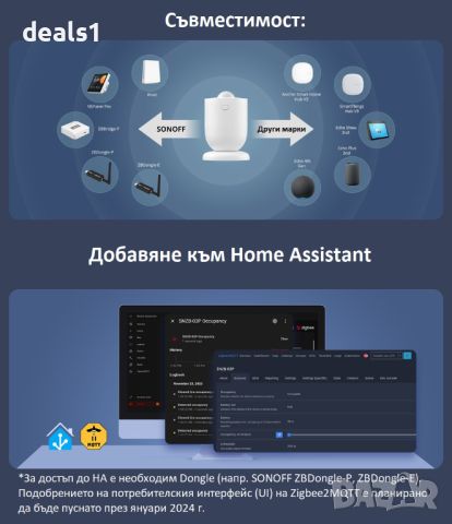 SONOFF Zigbee Сензор за движение | SNZB-03P, снимка 5 - Друга електроника - 46599973