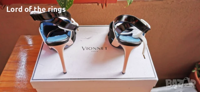Оригинални маркови дамски обувки VIONNET - 36 номер, снимка 4 - Сандали - 51235568