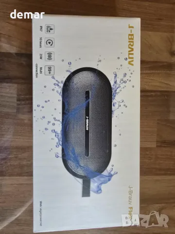 J-BRAUV Bluetooth високоговорител, преносим с 25W стерео звук, Bluetooth 5.3, вграден микрофон, снимка 9 - Bluetooth тонколони - 50296734