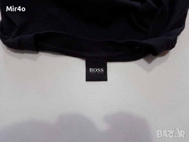 блуза hugo boss maxim zhestkov худи горнище фанела тениска елек мъжка оригинална черна XL, снимка 4 - Спортни дрехи, екипи - 49292543