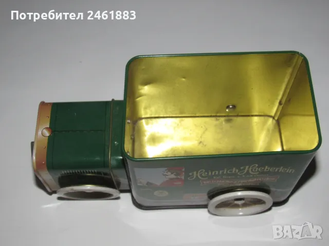 Метална тенекиена музикална кутия, снимка 5 - Колекции - 50153117