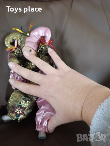 HTF Vintage Jester Joker Doll Mardi Gras Порцеланов клоун, снимка 4 - Колекции - 52347708