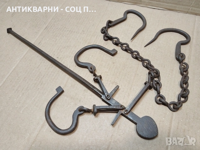 Стар Кован Османски Кантар. / НОМЕР 1589., снимка 3 - Антикварни и старинни предмети - 53669837