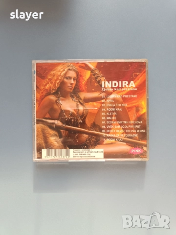 Оригинален диск Indira, снимка 2 - CD дискове - 52679368