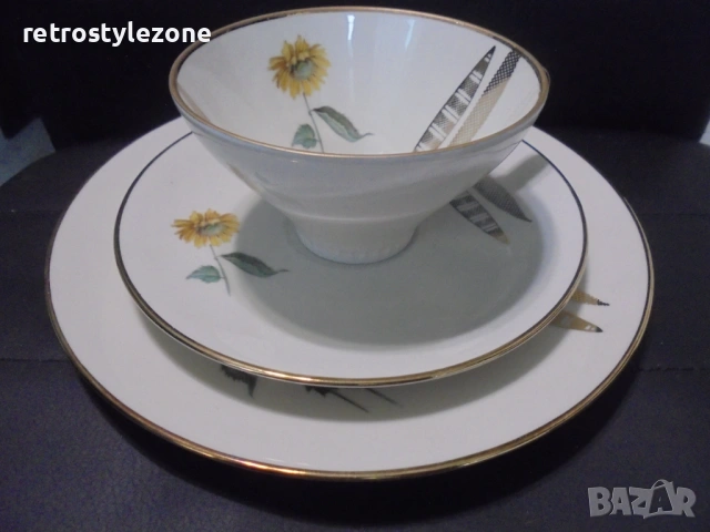 № 8515  Троен порцеланов сет Z&Co Tirschenreut Bavaria  