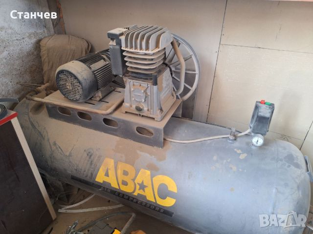 Трифазен компресор ABAC , 500 л, снимка 1 - Други машини и части - 46788408