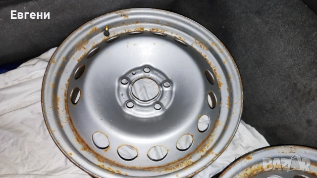 Оригинални железни джанти за Volvo 16", снимка 4 - Гуми и джанти - 53471934