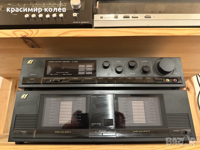 усилвател и предусилвател "SANSUI C1000,B1000", снимка 2 - Ресийвъри, усилватели, смесителни пултове - 52900001