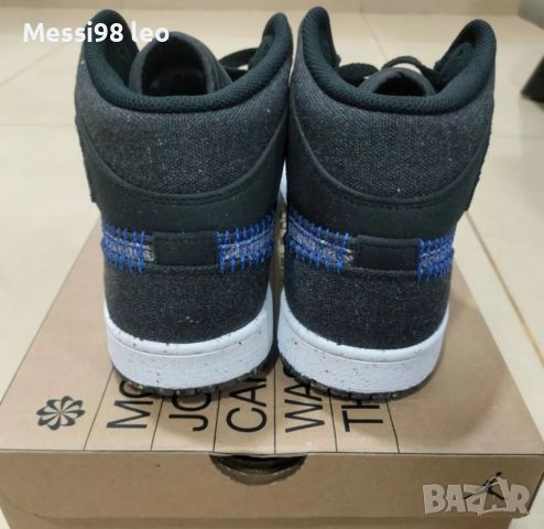 Продавам обувки Jordan mid SE 42 номер 100% оригинални с QR  code, снимка 3 - Кецове - 46306672