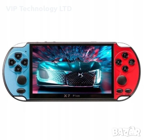 Игрова конзола X7 Plus 8G/5.1 инча/+1000 игри Гаранция 12м, снимка 3 - Други игри и конзоли - 53248628