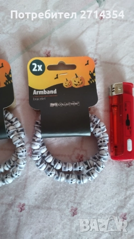 Хелоуин декорация и гривни , снимка 2 - Други - 52129045