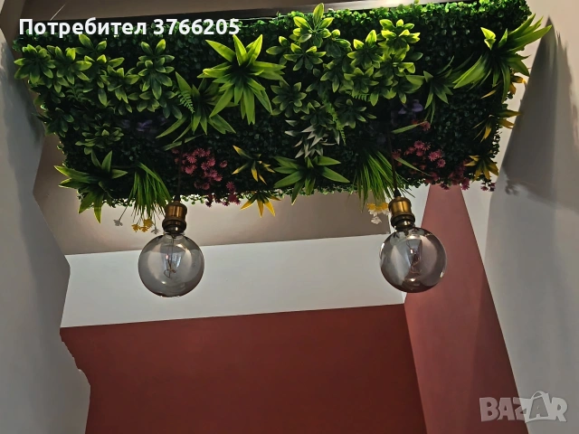 Дизайнерска лампа, снимка 5 - Лампи за таван - 53926434