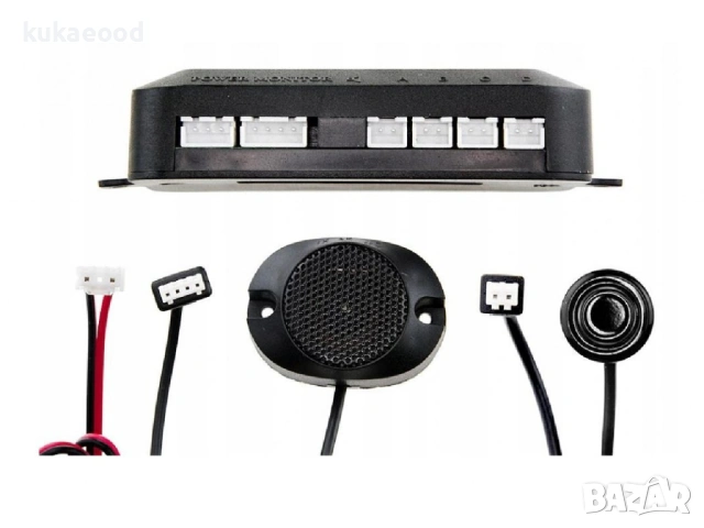 Комплект Сензор за парктроник със зумер - Универсален, снимка 2 - Аксесоари и консумативи - 54135063