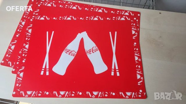 Подложка за хранене Coca Cola Red 30x43 см, снимка 2 - Обзавеждане за заведение - 46926277