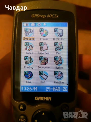 Навигация Garmin GPSmap 60CSx, снимка 4 - Garmin - 43241159